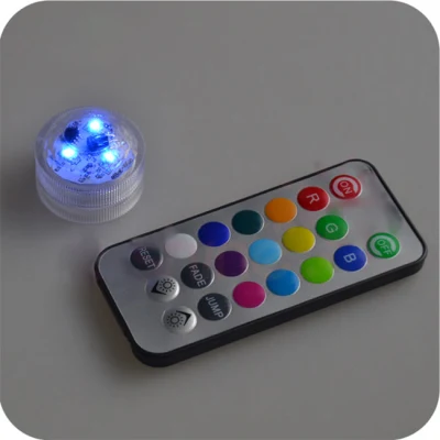 Mu Hotsale Hookah Acessórios 3 Cm e 7 Cm RGB LED Bateria Iluminação LED