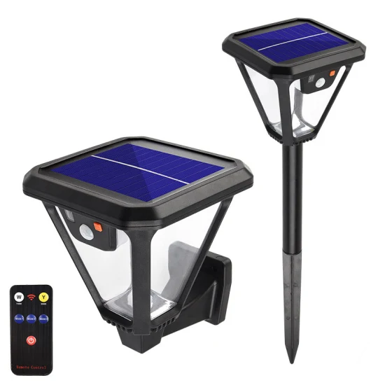 Abs luz de rua jardim pico quintal lâmpada à prova dwaterproof água led solar luz de parede ao ar livre decorativo jardim paisagismo solar 2 em 1 luzes de parede